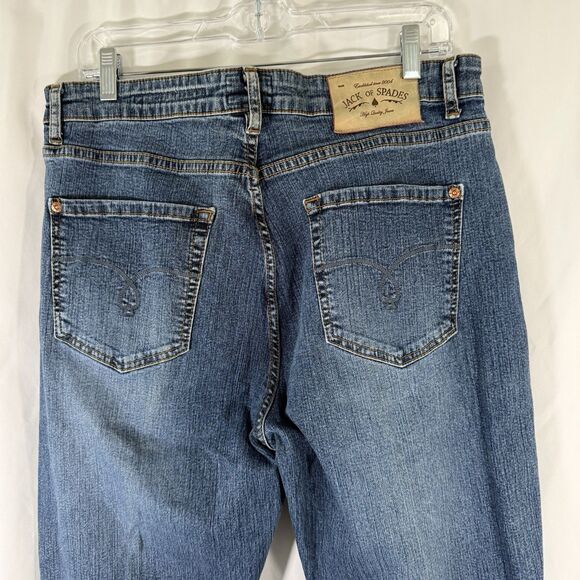 Jack of Spades Jeans Men's 36x34 (34x34) Medium Wash Blue Denim the High Roller - Picture 9 of 12